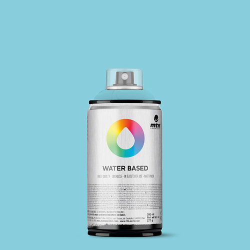 Spray pintura montana wb 300 phthalo blue light 300ml