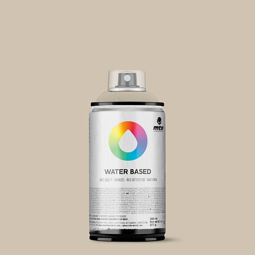 Spray pintura montana wb 300 white-semitransparent 300ml de la marca MONTANA en acabado de color Gris / plata fabricado en Varios, ver descripción
