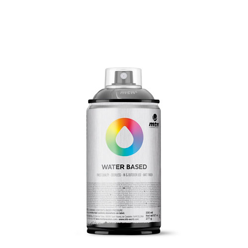 Spray pintura montana wb 300 black-semitransparent 300ml