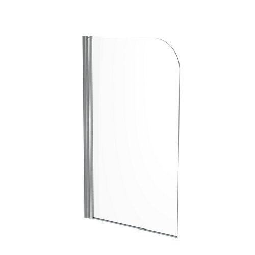 Mampara bañera 1 hoja 76 cm transparente