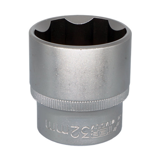 Llave vaso dexter de 6 caras de 32 mm con cuadradillo de 1/2