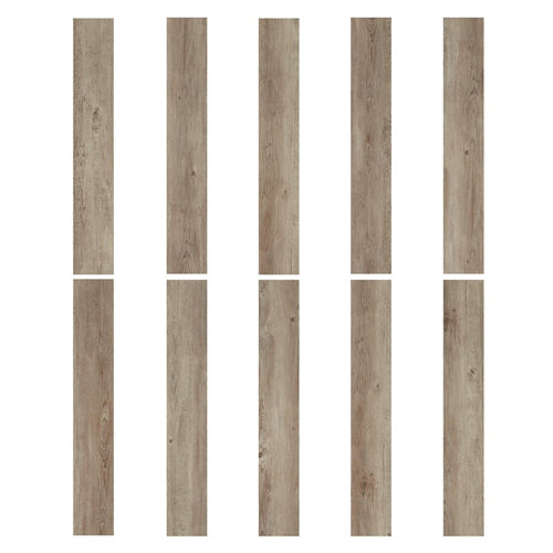 Ventana pvc artens roble oscilobatiente persiana izquierda 60x119 cm guía 24 Lama vinílica en clic para suelo artens forte attu xl mod019