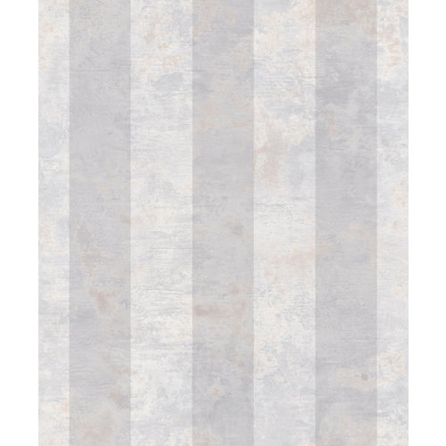 Papel pintado vinílico sin pvc eco rayas gris