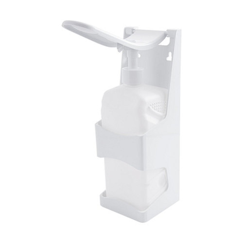 Dispensador de jabón palizzi mate de la marca Wenko en acabado de color Blanco fabricado en Plástico