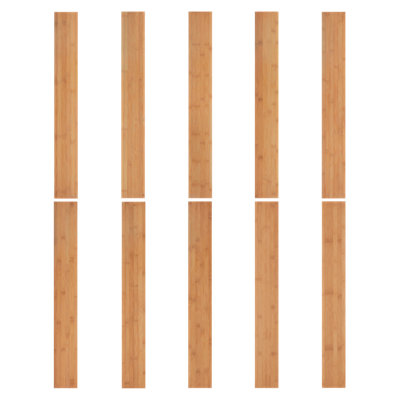 Suelo de bambu madera natural brillo 98x12.7