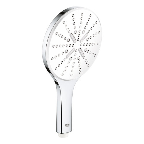 Alcachofa de ducha grohe vitalio cromado con 3 funciones de la marca Grohe en acabado de color Gris / plata fabricado en Plástico