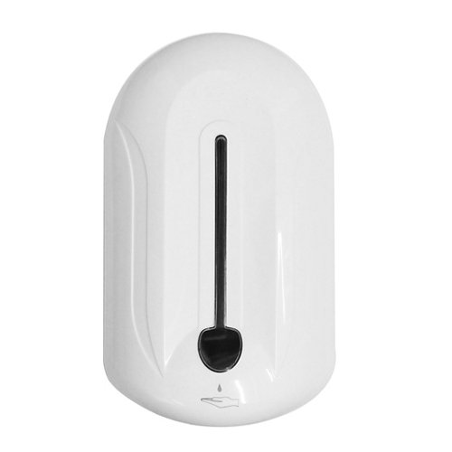 Dispensador de jabón con sensor blanco