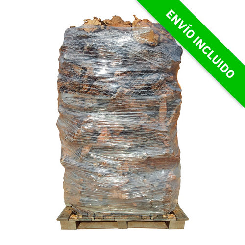 Palet de leña de olivo leñas oliver de 1000 kg