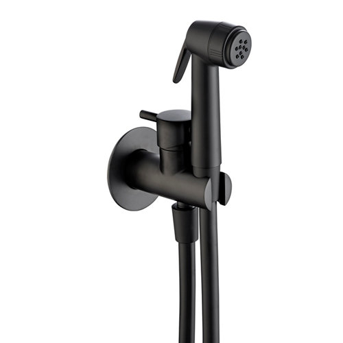 Ducha inodoro maier look negro 120 cm de largo