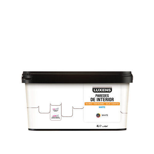 Absorbe humedad 100 gr neutro 22 Pintura interior luxens 4l blanco