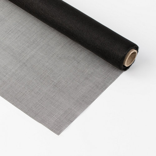 Tela de mosquitera artens de fibra de vidrio negro de 120x300 cm