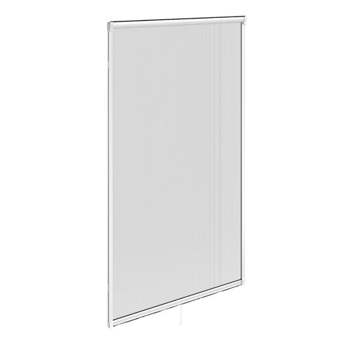 Mosquitera enrollable artens puerta con tela de fibra de vidrio de 100x230 cm