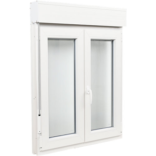Escalera de caracol ring circular uso interior diametro 148cm en cromo/natural 25 Ventana pvc blanca oscilobatiente persiana 100x135 cm