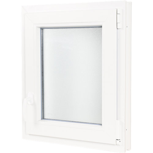 puerta bosco gris de apertura derecha de 145 cm 24 Ventana pvc blanca oscilobatiente derecha 60x70 cm