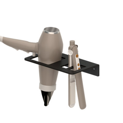 Soporte para secador de pelo y planchas · LEROY MERLIN