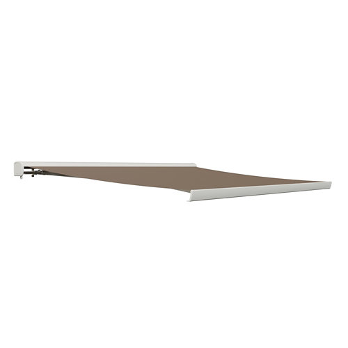 Guardavivo barnizado 2,4x240x2,4 cm 28 Toldo zefir motorizado con cofre integral blanco y tela topo de 3.95x3 m