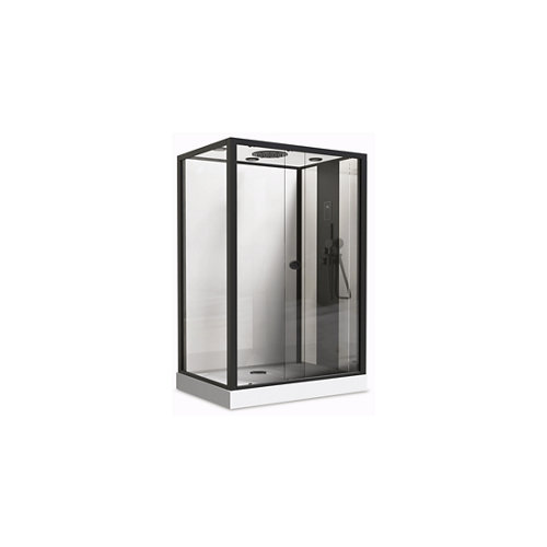 Cabina de ducha hidromasaje nogea 80x120x220 cm de la marca Blanca / Sin definir en acabado de color No definido fabricado en Cristal