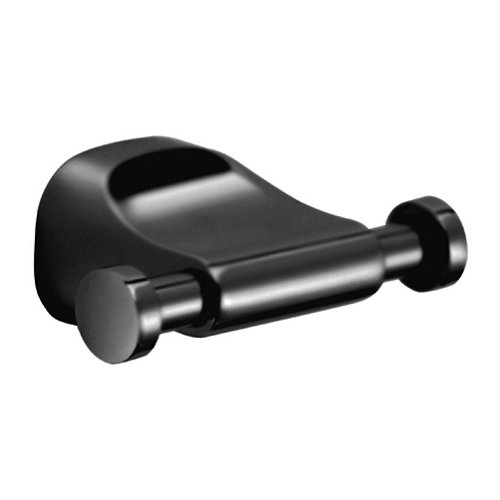Percha de baño stelvio negro mate