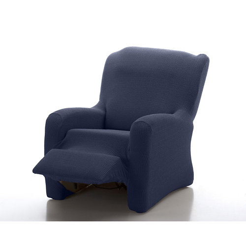 Funda elástica sillón relax edir azul 1 plaza patron