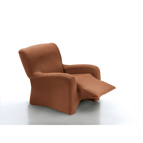 Funda elástica sillón relax enzo naranja 1 plaza patron