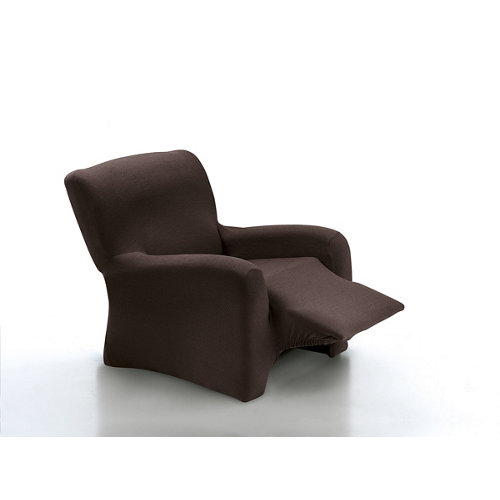 Funda elástica sillón relax enzo chocolate 1 plaza patron