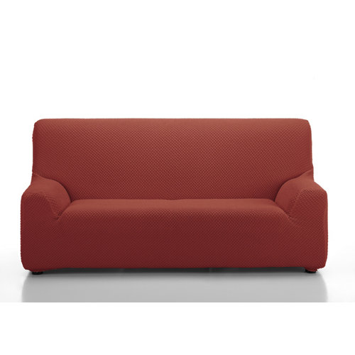 Funda sofá elástica erik rojo 2 plazas