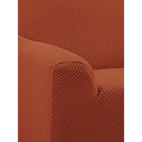 Funda elástica sillón relax erik naranja 1 plaza patron