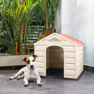Caseta para perro de polipropileno Kennel Small 61x58.5x68 cm · MERLIN