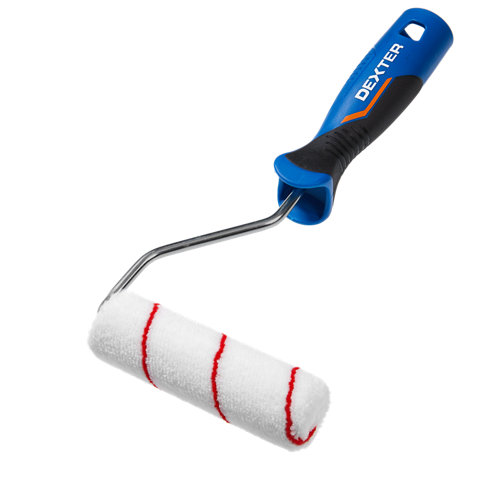 Pintura interior satinada luxens 0.75l 2030-r50b lila oscuro 20 Rodillo lacar esmaltar dexter 12cm