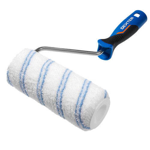 Rodillo espuma paredes y techos dexter 18cm
