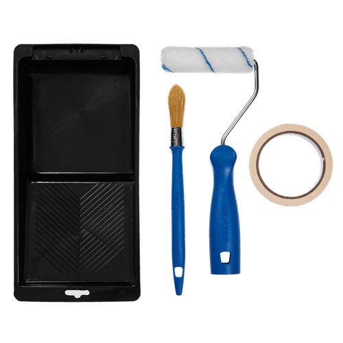Kit para pintar dexter pequeñas superficies + cinta