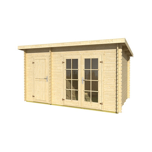 Caseta de madera belmont de 420x222x288.8 cm y 9.5 m2