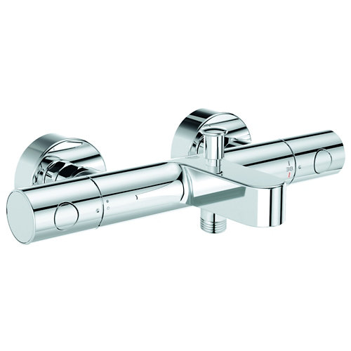 Grifo bañera termostático grohe precision get cromado de la marca Grohe en acabado de color Gris / plata fabricado en Latón