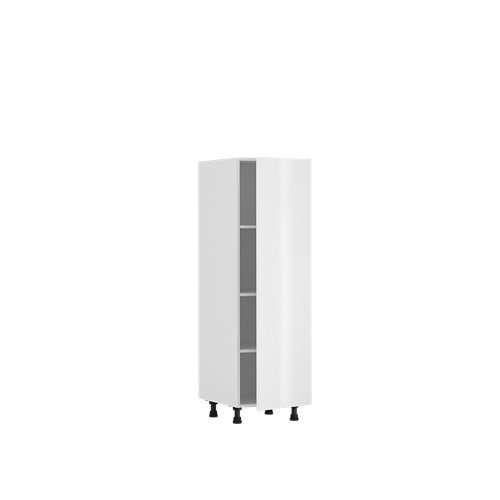 Armario cocina semicolumna delinia id sevilla blanco brillante 137 6x45 cm 1pta