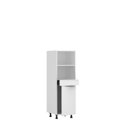 Armario cocina semicolumna delinia id sofía blanco 137,6x60 cm 1 caj 1pta