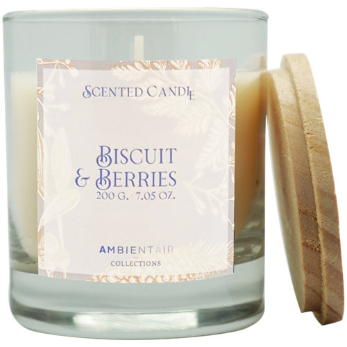 Vela perfumada copa biscuit&berries blanco 0.63 g