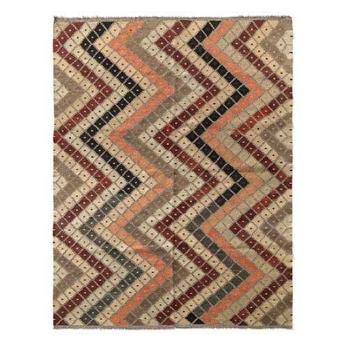 Alfombra multicolor lana kilim herat 1 170 x 240cm