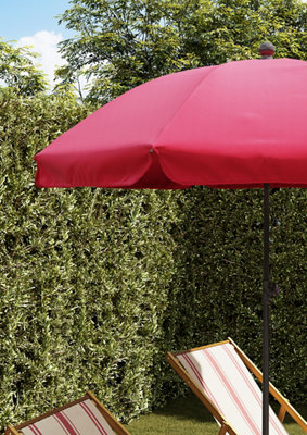 Hamaca de exterior de madera Regidor rayas rojo · LEROY MERLIN