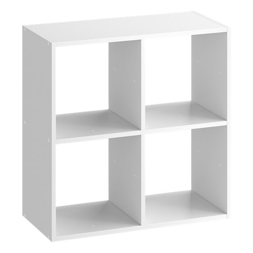 Mampara vidrio templado e 100x90 cm 28 Composición muebles para recibidor spaceo home blanco