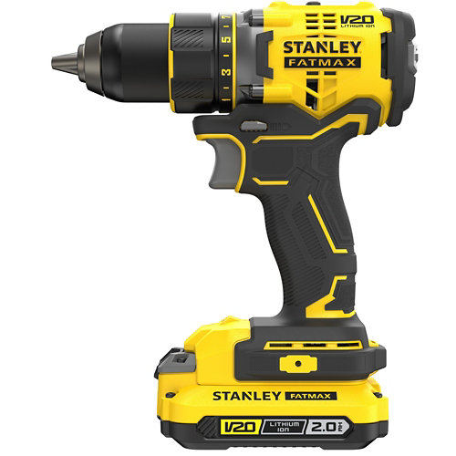 Taladro a batería brusless stanley fatmax sfmcd720d2k 18v 2 baterías de 2 ah de la marca STANLEY FATMAX en acabado de color No definido fabricado en Varios, ver descripción