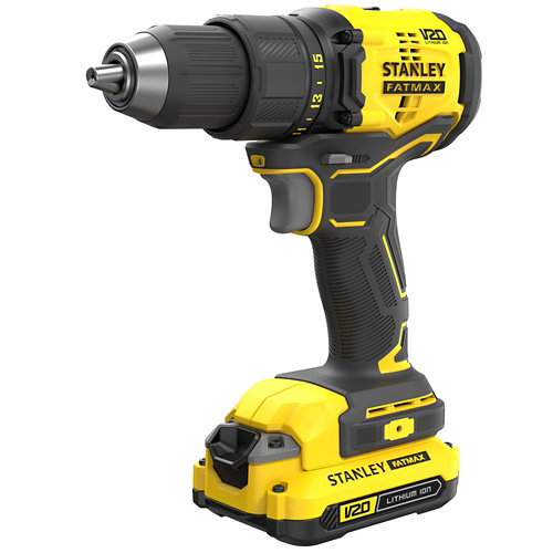 Taladro brusless stanley fatmax sfmcd710c2k 18v 2 baterías de 1.5 ah + maletín de la marca STANLEY FATMAX en acabado de color No definido fabricado en Varios, ver descripción