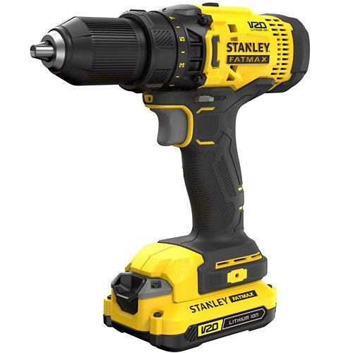Taladro a batería stanley fatmax sfmcd700c2k 18v 2 baterías de 1.5ah + maletín de la marca STANLEY FATMAX en acabado de color No definido fabricado en Varios, ver descripción