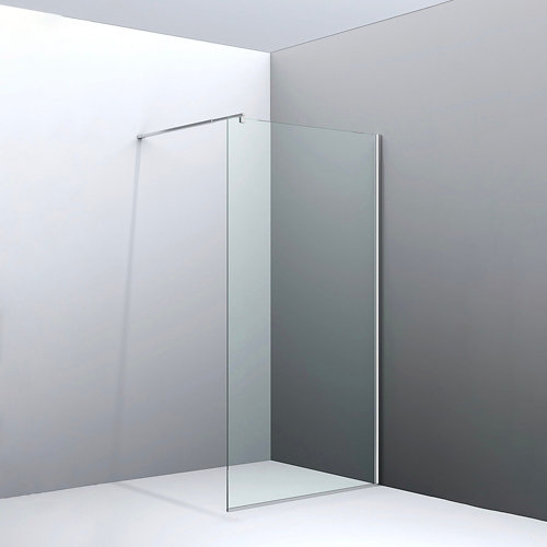 Mampara frontal onix 8mm 195x90 cm de la marca Blanca / Sin definir en acabado de color Incoloro / transparente fabricado en Cristal