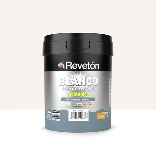 Pintura interior mate reveton blanco pro 0.75l 0520-y60r salmon luminoso de la marca REVETÓN en acabado de color Rosa fabricado en Varios, ver descripción