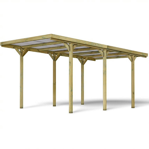 Cochera para 1 coche (menos de 15 m²) jean 304x234x511 cm