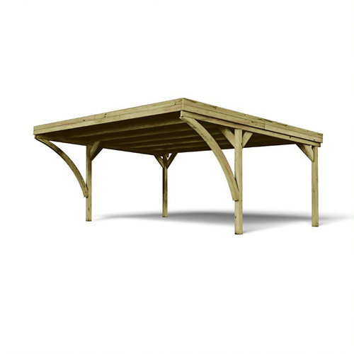Cochera para 2 coches (más de 15 m²) double victor arco 604x246x511 cm