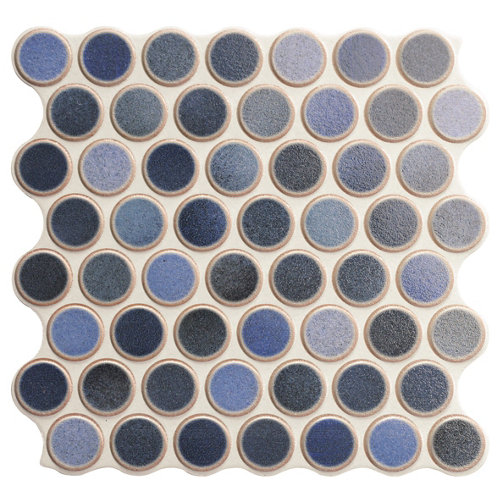 Azulejo dakhla 30.9x30.9 cm azul