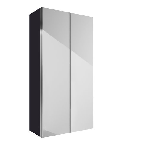Puerta de interior corredera oslo gris de 82.5 cm 24 Armario spaceo home mallorca blanco correderas interior gris 240x160x60cm