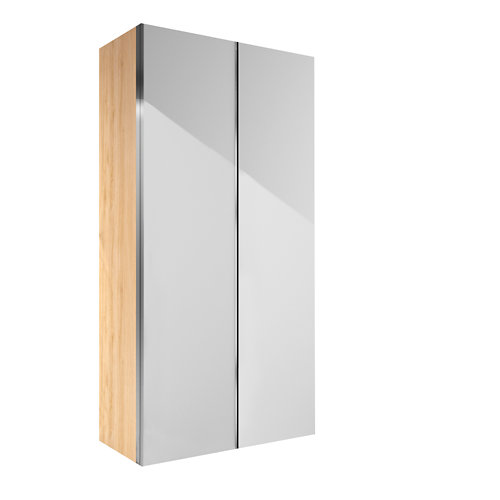 puerta oslo olmo claro de apertura derecha de 125 cm 26 Armario spaceo home mallorca blanco correderas interior roble 240x160x60cm