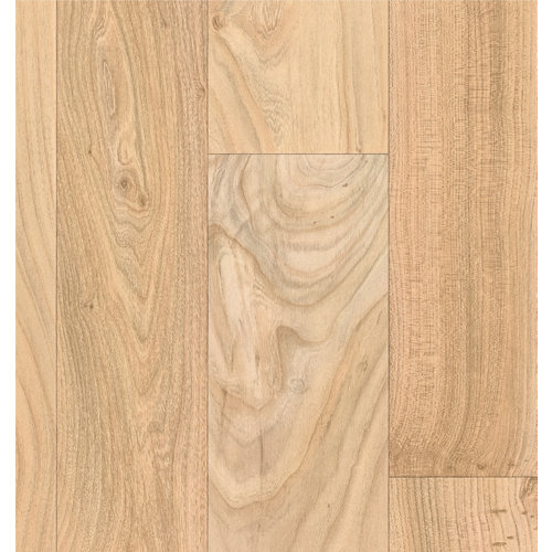 Suelo vinílico en rollo lux marrón 3x m